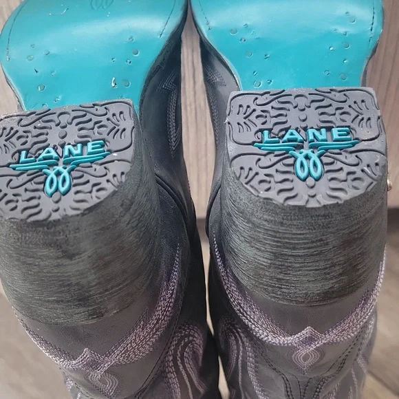 Lane Lexington Women's Leather Boots, SIZE 6 - Picture 12 of 16